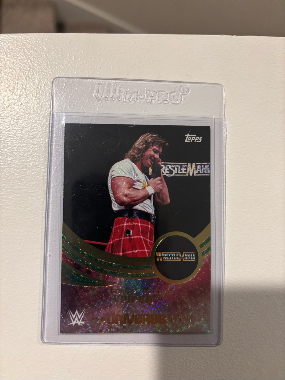 2025 Topps Universe WWE Rowdy Roddy Piper #234 Green Electric Variation /125